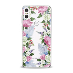 Lex Altern TPU Silicone Motorola Case Pink Roses