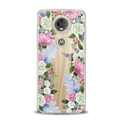 Lex Altern TPU Silicone Motorola Case Pink Roses