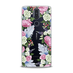 Lex Altern TPU Silicone Nokia Case Pink Roses