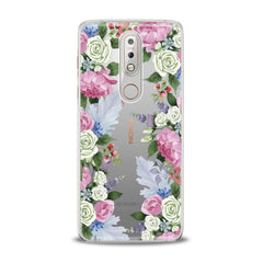 Lex Altern TPU Silicone Nokia Case Pink Roses