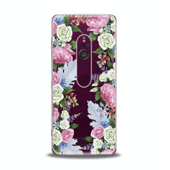 Lex Altern TPU Silicone Sony Xperia Case Pink Roses