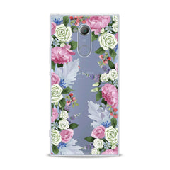 Lex Altern TPU Silicone Sony Xperia Case Pink Roses