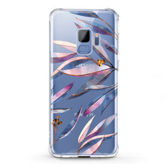 Lex Altern TPU Silicone Samsung Galaxy Case Purple Branches