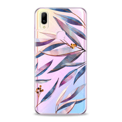 Lex Altern TPU Silicone VIVO Case Purple Branches