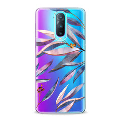 Lex Altern TPU Silicone Oppo Case Purple Branches