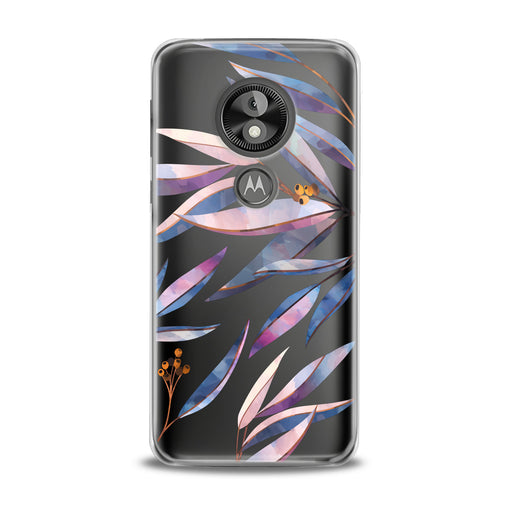 Lex Altern Purple Branches Motorola Case