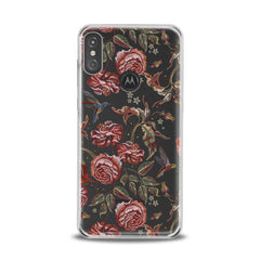 Lex Altern TPU Silicone Motorola Case Botanical Roses