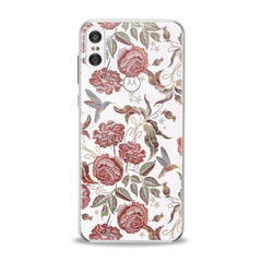 Lex Altern TPU Silicone Motorola Case Botanical Roses