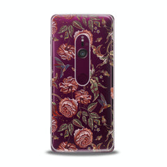 Lex Altern TPU Silicone Sony Xperia Case Botanical Roses