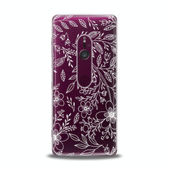 Lex Altern TPU Silicone Sony Xperia Case Contoured Wildflowers