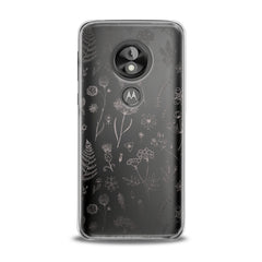 Lex Altern TPU Silicone Motorola Case Cute Wildflowers