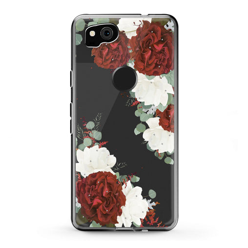 Lex Altern Google Pixel Case Red Peony