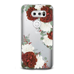 Lex Altern TPU Silicone LG Case Red Peony