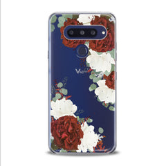 Lex Altern TPU Silicone LG Case Red Peony