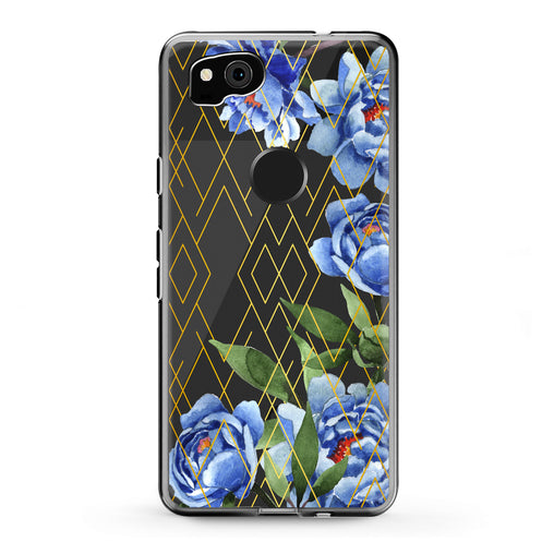 Lex Altern Google Pixel Case Blue Peony