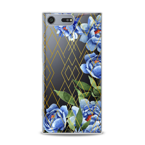 Lex Altern Blue Peony Sony Xperia Case