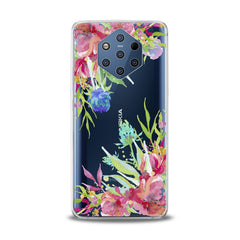 Lex Altern Watercolor Floral Print Nokia Case