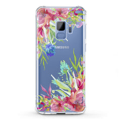Lex Altern TPU Silicone Samsung Galaxy Case Watercolor Floral Print