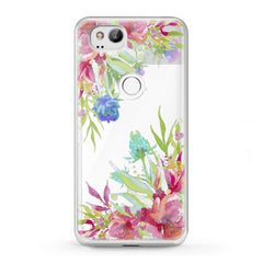 Lex Altern TPU Silicone Google Pixel Case Watercolor Floral Print