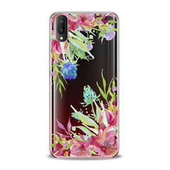 Lex Altern TPU Silicone VIVO Case Watercolor Floral Print