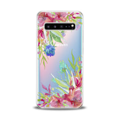 Lex Altern TPU Silicone Samsung Galaxy Case Watercolor Floral Print