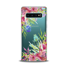 Lex Altern Watercolor Floral Print Samsung Galaxy Case