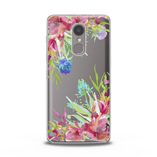 Lex Altern Watercolor Floral Print Lenovo Case