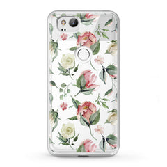 Lex Altern TPU Silicone Google Pixel Case Tender Flowers