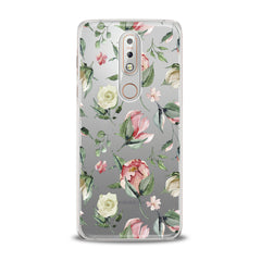 Lex Altern TPU Silicone Nokia Case Tender Flowers