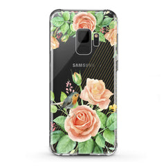 Lex Altern TPU Silicone Samsung Galaxy Case Orange Roses