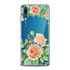 Lex Altern TPU Silicone Huawei Honor Case Orange Roses