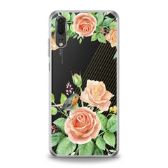 Lex Altern Orange Roses Huawei Honor Case