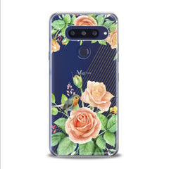 Lex Altern TPU Silicone LG Case Orange Roses