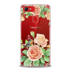 Lex Altern TPU Silicone Oppo Case Orange Roses