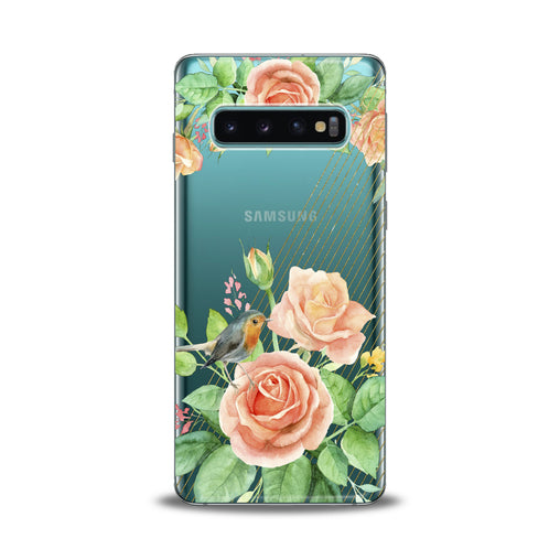 Lex Altern Orange Roses Samsung Galaxy Case