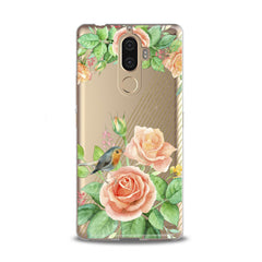 Lex Altern TPU Silicone Lenovo Case Orange Roses