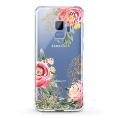 Lex Altern TPU Silicone Samsung Galaxy Case Pink Peony