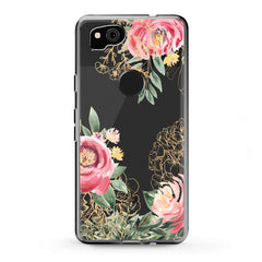 Lex Altern Google Pixel Case Pink Peony