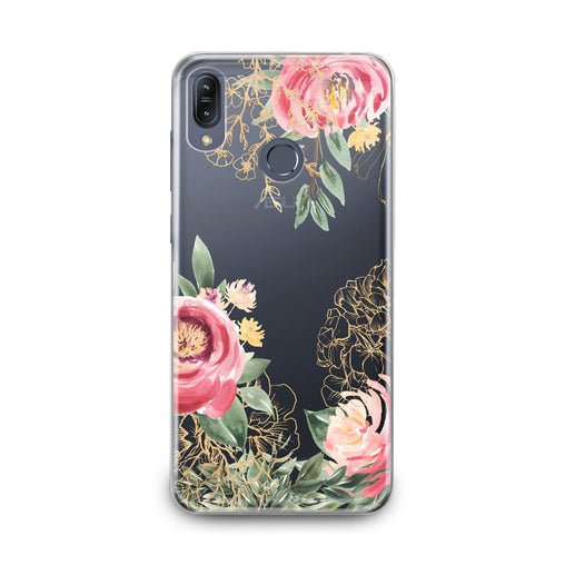 Lex Altern Pink Peony Asus Zenfone Case