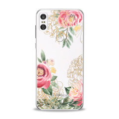 Lex Altern TPU Silicone Motorola Case Pink Peony