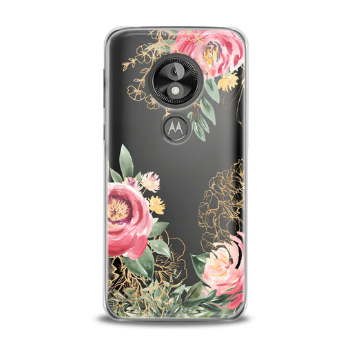 Lex Altern Pink Peony Motorola Case