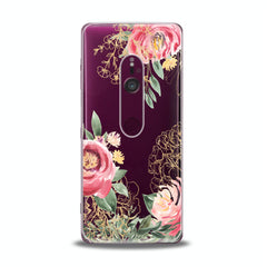 Lex Altern TPU Silicone Sony Xperia Case Pink Peony