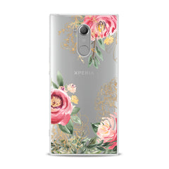 Lex Altern TPU Silicone Sony Xperia Case Pink Peony