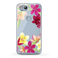 Lex Altern TPU Silicone Google Pixel Case Summer Flowers