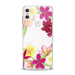 Lex Altern TPU Silicone Motorola Case Summer Flowers