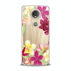 Lex Altern TPU Silicone Motorola Case Summer Flowers