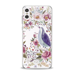 Lex Altern TPU Silicone Motorola Case Floral Bird