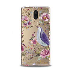 Lex Altern TPU Silicone Lenovo Case Floral Bird