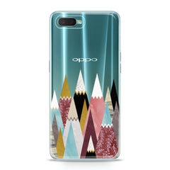 Lex Altern TPU Silicone Oppo Case Colored Triangles