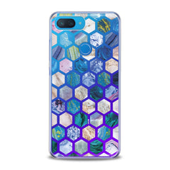 Lex Altern TPU Silicone Xiaomi Redmi Mi Case Blue Honeycombs